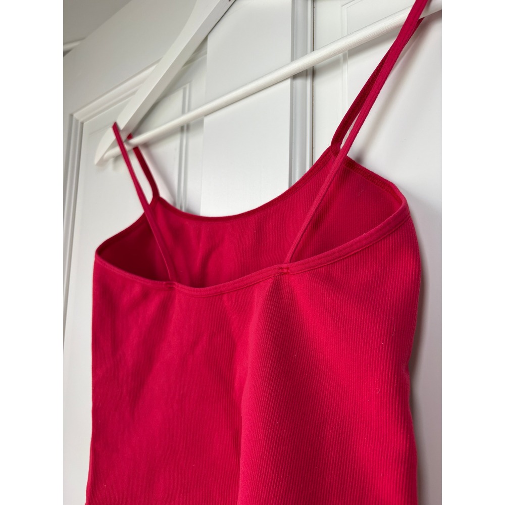 Free People FP Movement Tank Top XS/S Red Happiness Runs Ribbed Seamless Cami - Picture 5 of 6